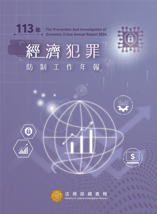 經濟犯罪防制工作年報113 封面圖片