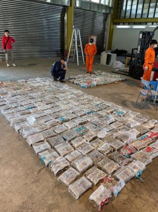 「安居緝毒專案」第10波–基隆緝毒聯軍嚴抓大麻！私梟惹上173.778公斤大「麻」煩不敢報關，依然就逮
