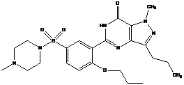 Sildenafil analogue (M.W. 488.61)