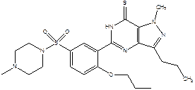 Sildenafil analogue (M.W. 504.68)