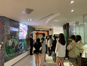 中原大學參觀「反毒陳展館」