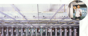 Electrically-operated shooting range 