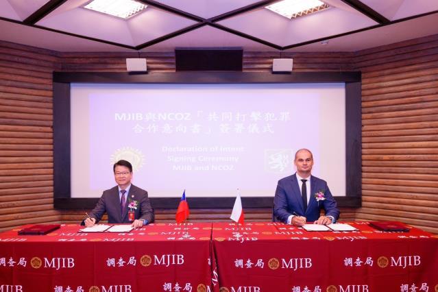 Ministry of Justice Investigation Bureau and National Organized Crime Agency of the Czech Republic Sign Declaration of Intent